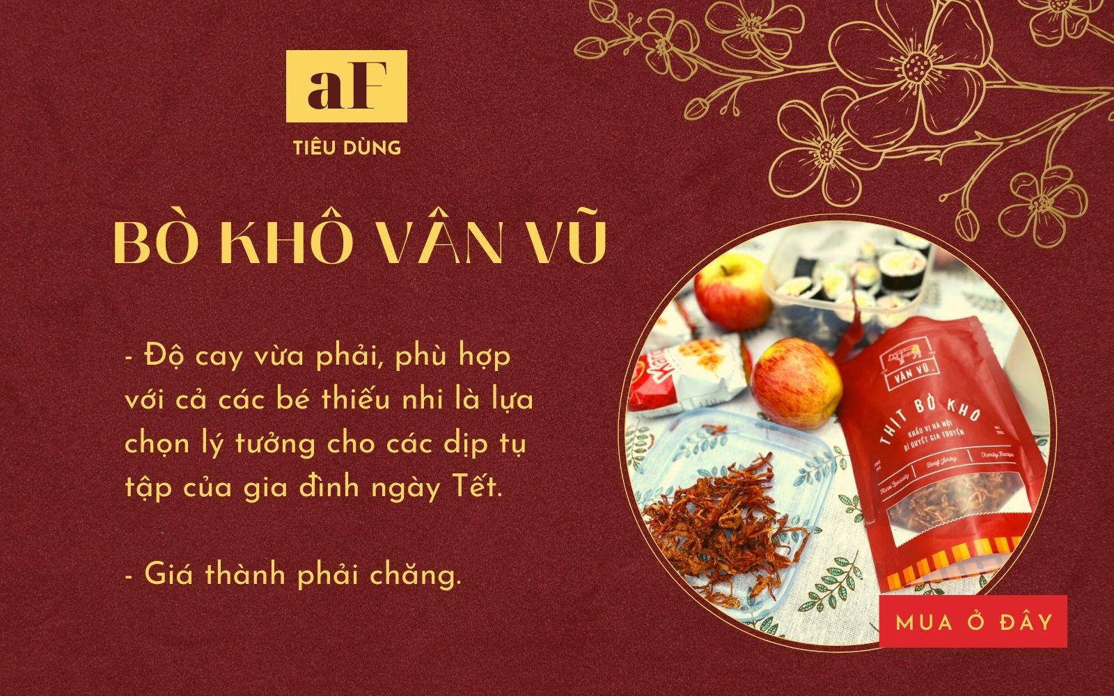 7 địa chỉ mua thịt bò khô ngon tại Hà Nội và Sài Gòn mua đãi khách Tết ai cũng tấm tắc khen - Ảnh 3.