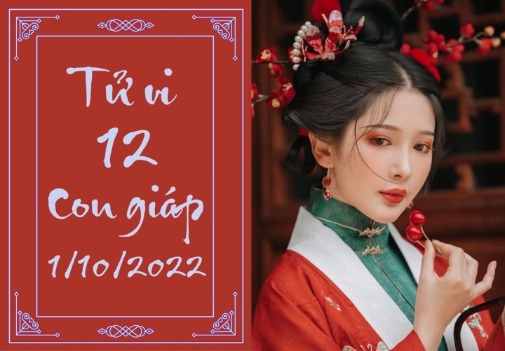 Tử vi 12 con giáp hôm nay thứ Bảy ngày 1/10: Dậu gặp may, Mùi thăng tiến - Ảnh 1. Tử vi 12 con giáp hôm nay thứ Bảy ngày 1/10: Dậu gặp may, Mùi thăng tiến - Ảnh 1.