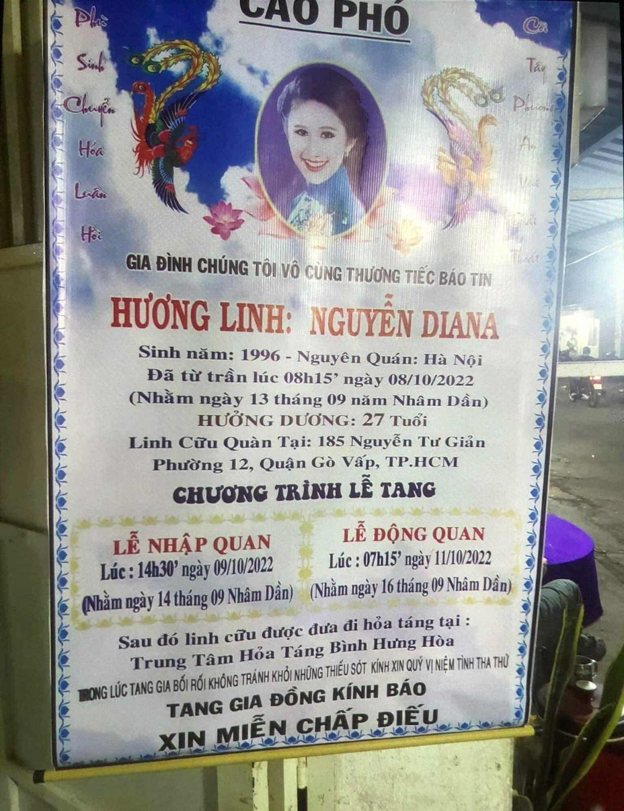 Lễ tang của thí sinh Hoa hậu Hoàn vũ Việt Nam, không khí lặng lẽ đầy xót xa - Ảnh 3.