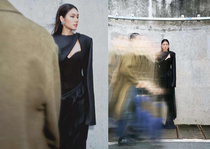 Á hậu Thảo Nhi Lê cùng NTK Cường Đàm xuất hiện ấn tượng trên Vogue Singapore - Ảnh 5.