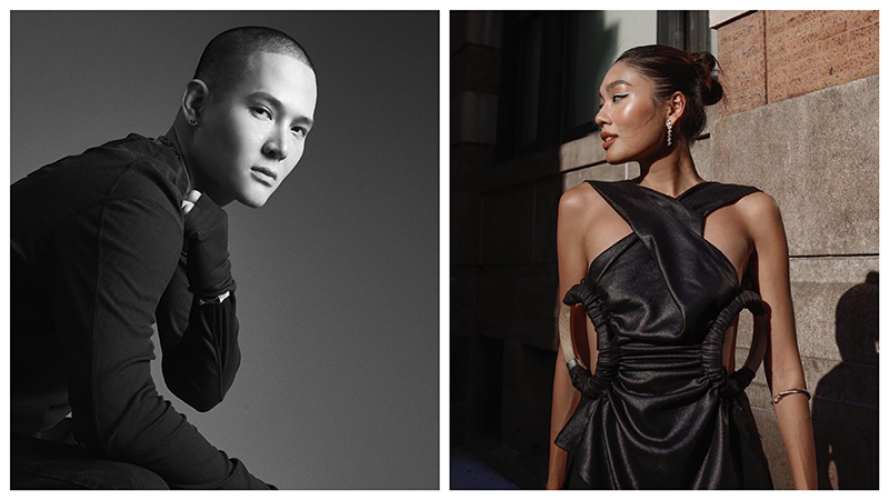 Á hậu Thảo Nhi Lê cùng NTK Cường Đàm xuất hiện ấn tượng trên Vogue Singapore - Ảnh 1.