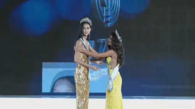 Top khoảnh khắc gây bão của Bảo Ngọc tại Chung kết Miss Intercontinental 2022 - Ảnh 1.