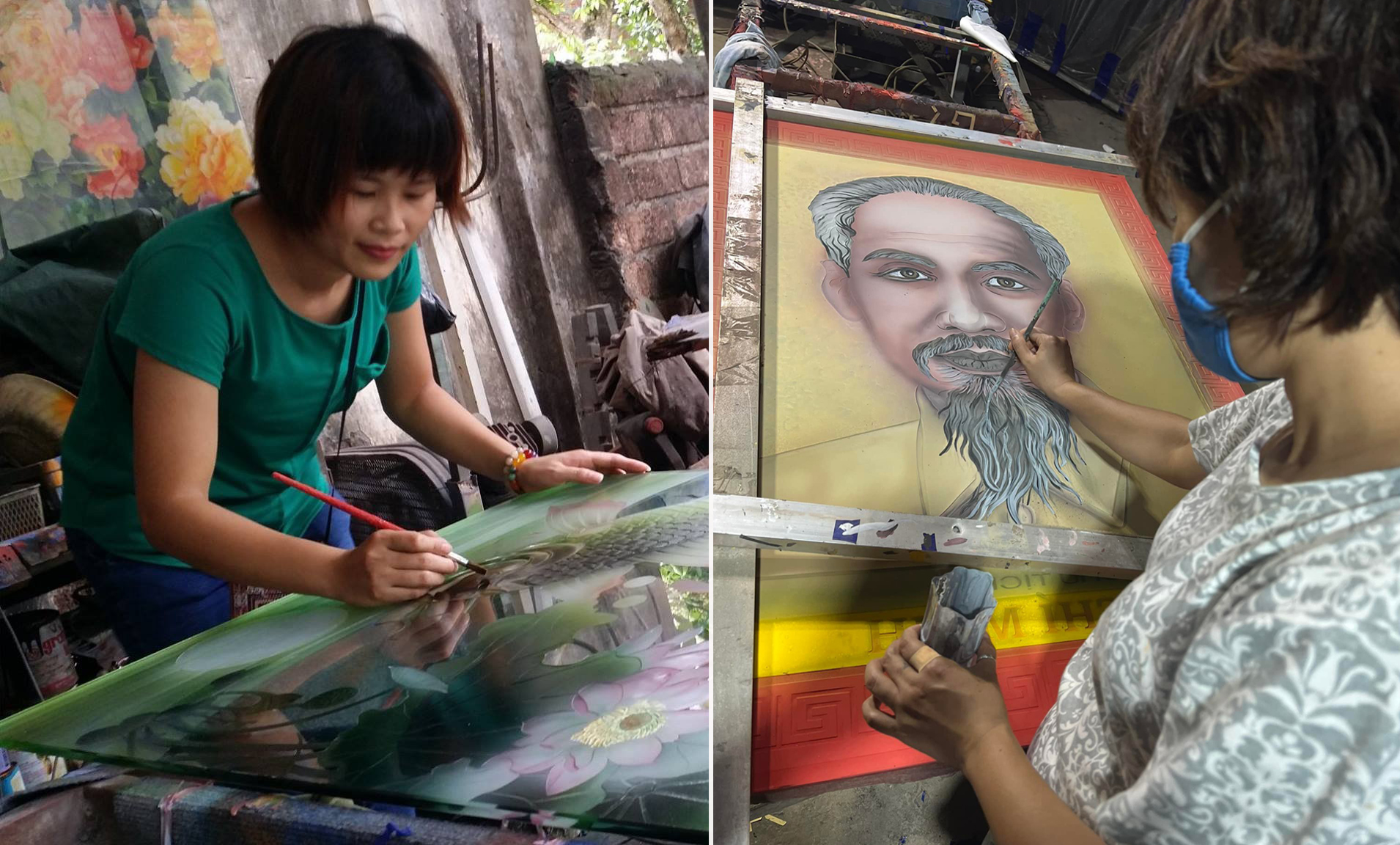 Nữ nghệ nhân trẻ tuổi nhất Việt Nam: Từ cô gái có hoàn cảnh đặc biệt khó khăn đến tác giả của khánh kính dâng lễ vua Hùng - Ảnh 4.