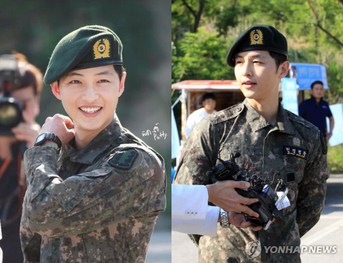 Nam thần quân đội xứ Hàn: Song Joong Ki - Hyun Bin như thể đi đóng phim, Jaejoong - Taecyeon khoe body vạm vỡ phát mê - Ảnh 3.
