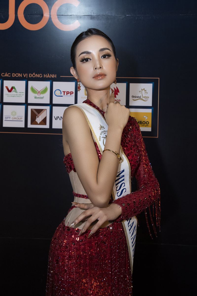 Dàn sao hội ngộ trên thảm đỏ Hoa hậu Biển đảo Việt Nam 2022 - Ảnh 3.