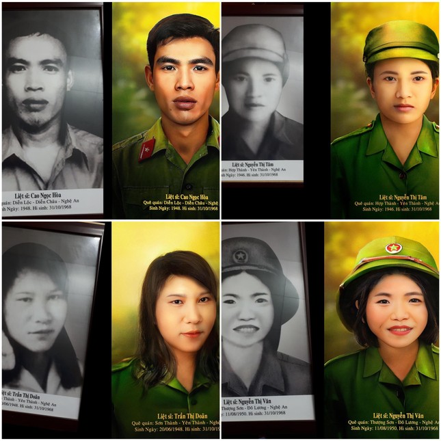 Nhóm bạn trẻ phục dựng ảnh chân dung 13 liệt sĩ ở ‘tọa độ lửa’ Truông Bồn - Ảnh 2.