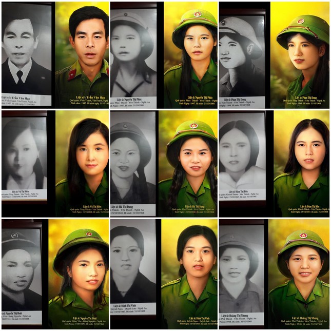 Nhóm bạn trẻ phục dựng ảnh chân dung 13 liệt sĩ ở ‘tọa độ lửa’ Truông Bồn - Ảnh 1.