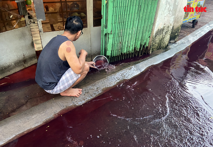 TP Hồ Chí Minh: Xuất hiện màu nước lạ bất thường sau mưa lớn - Ảnh 8.