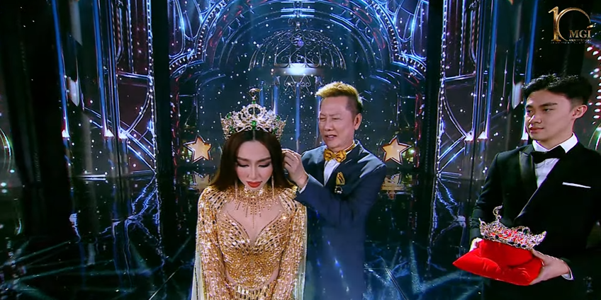 Toàn cảnh Chung kết Miss Grand International 2022: Đoàn Thiên Ân dừng chân đáng tiếc, vương miện chính thức thuộc về người đẹp Brazil - Ảnh 6.