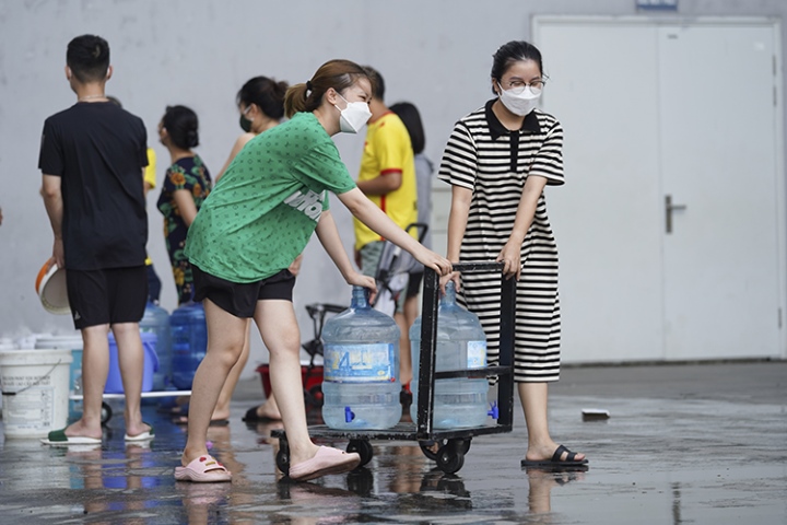 Cuối tuần này, nhiều nơi ở Hà Nội bị cắt nước sạch - Ảnh 1.