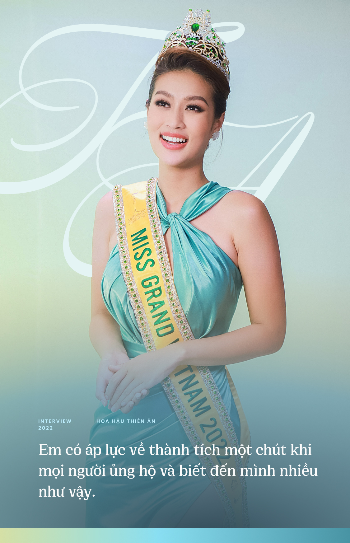 Hoa hậu Thiên Ân chia sẻ sau Miss Grand International: Câu chuyện Interview 0 điểm và áp lực khi nổi tiếng - Ảnh 3.