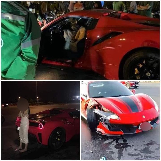 Nhân chứng vụ xe Ferrari tông chết người: Cô gái hoảng sợ, khóc và chắp tay về phía nạn nhân - Ảnh 1.