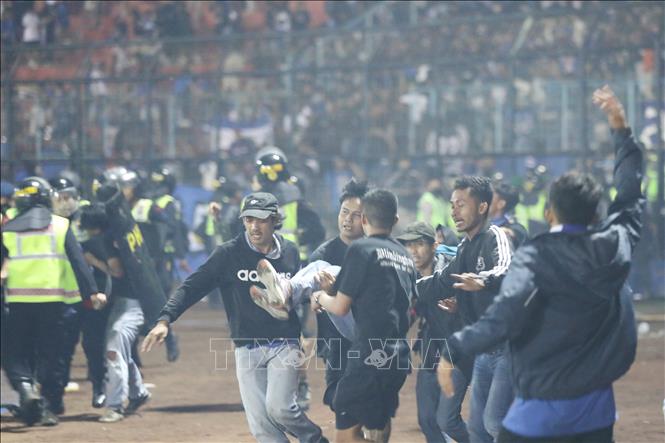 Vụ bạo loạn sân cỏ ở Indonesia: Xử lý hàng loạt cảnh sát địa phương - Ảnh 1.