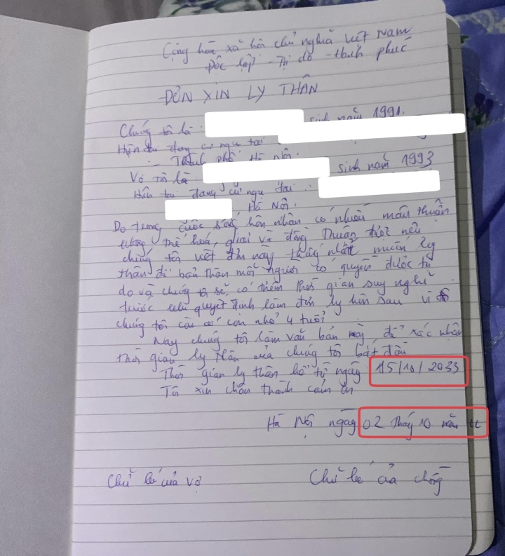 Cãi nhau tối ngày, chồng viết đơn xin ly thân ‘lừa’ vợ khiến người đọc ngã ngửa - Ảnh 1.