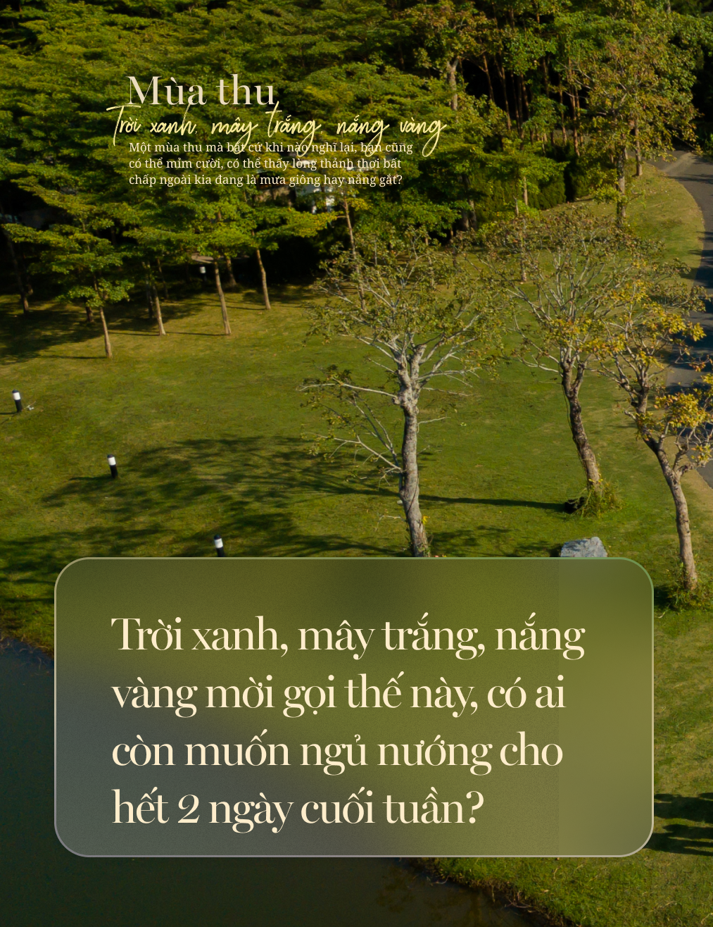 Mùa thu vẹn tròn xúc cảm: Hãy để những trải nghiệm đẹp giữ nắng thu vương mãi trong tim mình! - Ảnh 1.