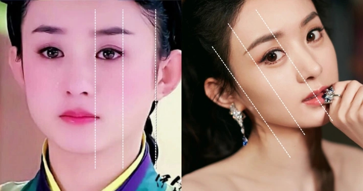 Triệu Lệ Dĩnh "hô biến" mặt tròn thành mặt thon gọn chỉ bằng 5 độc chiêu đơn giản - Ảnh 5. Triệu Lệ Dĩnh "hô biến" mặt tròn thành mặt thon gọn chỉ bằng 5 độc chiêu đơn giản - Ảnh 5.