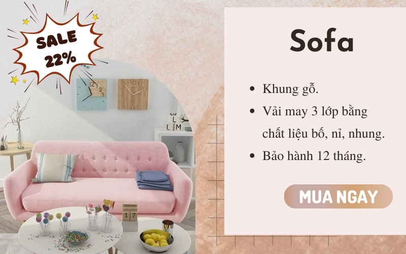 Brand nội thất giảm sâu cho bạn decor nguyên phòng khách 7 món từ 20 triệu rút gọn còn 10 triệu  - Ảnh 3.