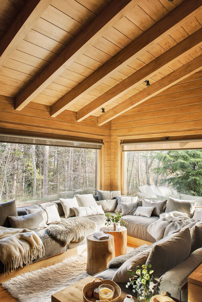 Thiết kế nhà gỗ cho ngôi nhà luôn ấm áp trong những ngày đông lạnh giá - Ảnh 5.