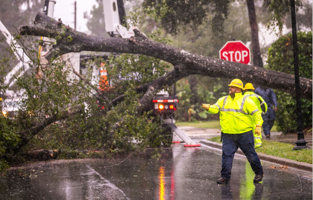 Bão Nicole gây mất điện trên diện rộng tại Florida - Ảnh 5.