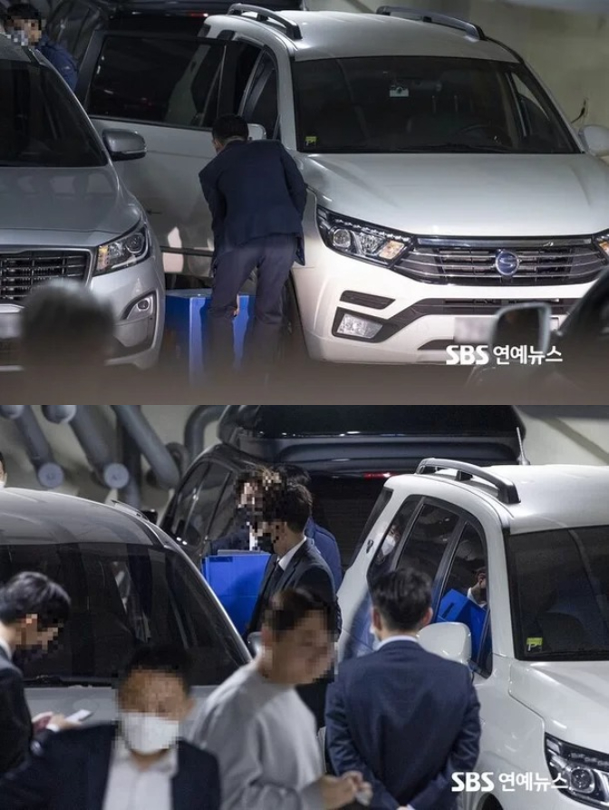 Cảnh sát khám xét khẩn công ty quản lý Park Min Young - Lee Seung Gi, thu giữ loạt bằng chứng - Ảnh 2.