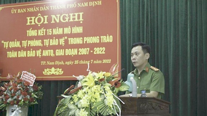 Trưởng Công an TP Nam Định đột ngột qua đời - Ảnh 1.