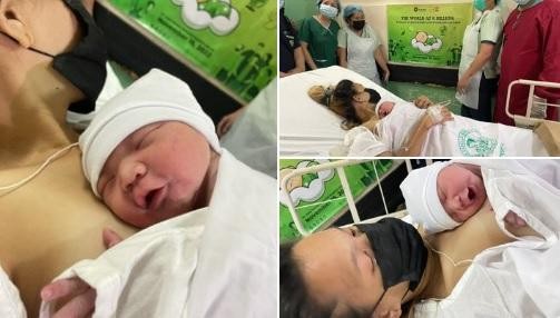 Philippines chào đón em bé thứ 8 tỷ của thế giới - Ảnh 1.