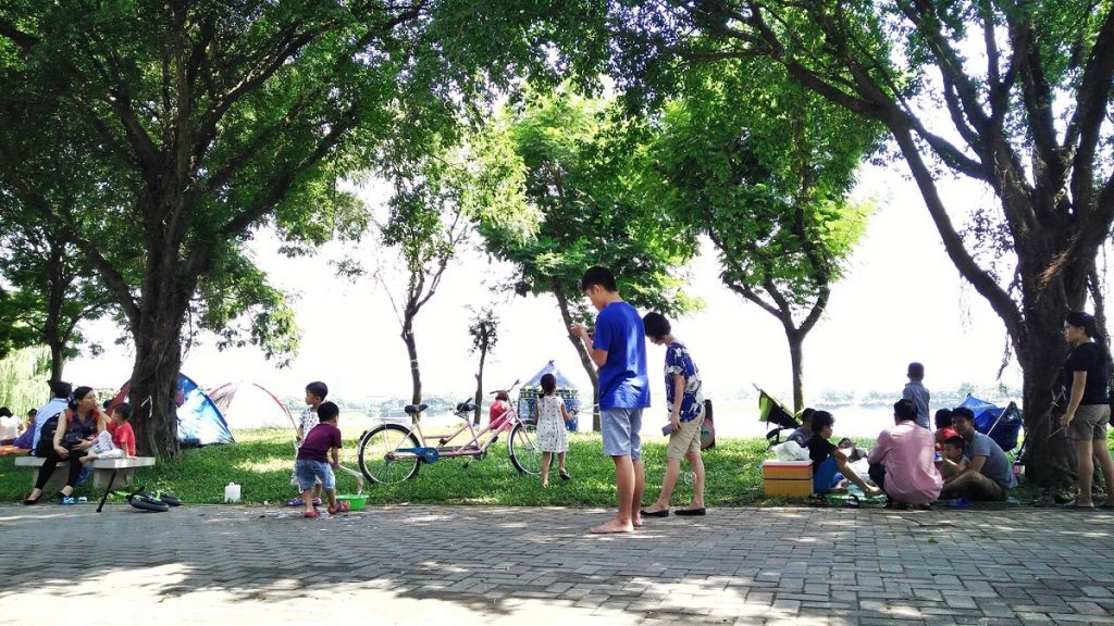 Công viên đầy cây xanh - điểm dã ngoại tuyệt vời cho trẻ nhỏ vào cuối tuần tại Hà Nội - Ảnh 5.