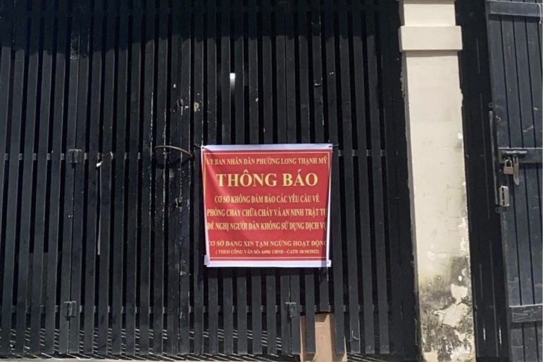 Bí ẩn bên trong quán karaoke treo thông báo tạm ngừng ở TP Thủ Đức - Ảnh 2. Bí ẩn bên trong quán karaoke treo thông báo tạm ngừng ở TP Thủ Đức - Ảnh 2.