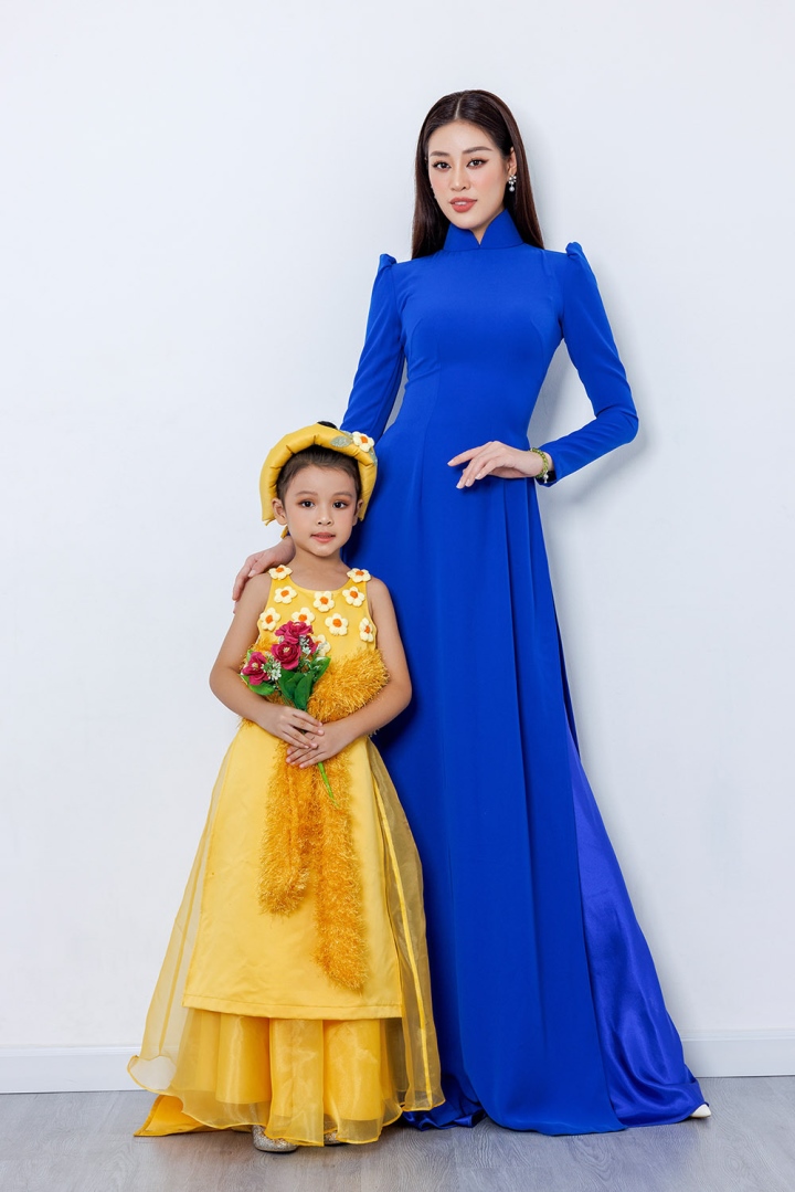 Hoa hậu Khánh Vân đón ngày 20/11 cùng dàn học trò nhí - Ảnh 4.