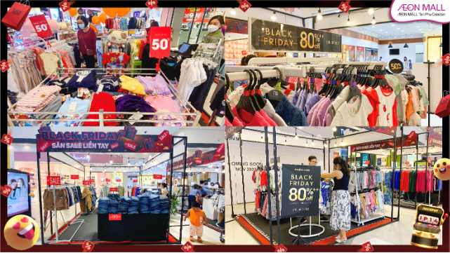 Black Friday - cơn sốt sale siêu đã đổ bộ AEON MALL Tân Phú - Ảnh 2.