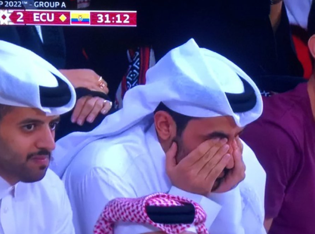 Người hâm mộ Qatar bỏ về giữa chừng và sự thật trần trụi trong ngày khai mạc World Cup 2022 - Ảnh 3.