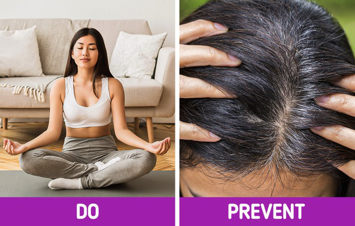 4 bí quyết ngăn ngừa và phục hồi tóc bạc - Ảnh 2.