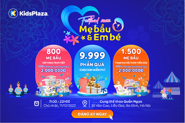  Bật mí thùng quà trị giá tới 2 triệu đồng từ Festival Mẹ bầu và Em bé của KidsPlaza - Ảnh 1.