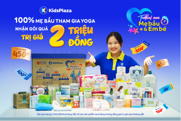  Bật mí thùng quà trị giá tới 2 triệu đồng từ Festival Mẹ bầu và Em bé của KidsPlaza - Ảnh 2.