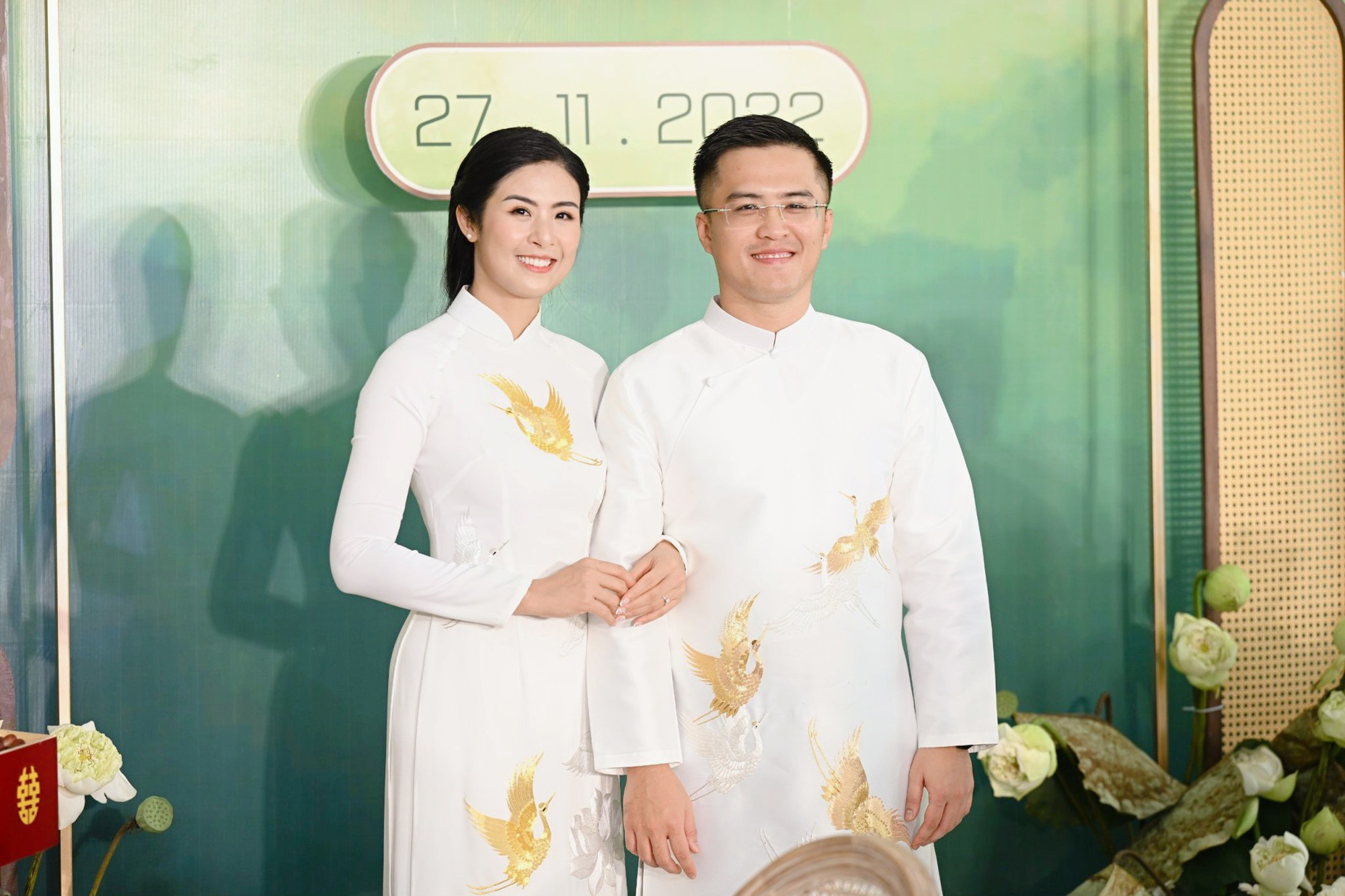 Đỗ Mỹ Linh, Dương Tú Anh cùng dàn Hoa - Á hậu rạng rỡ xuất hiện tại Lễ ăn hỏi Hoa hậu Ngọc Hân - Ảnh 1.