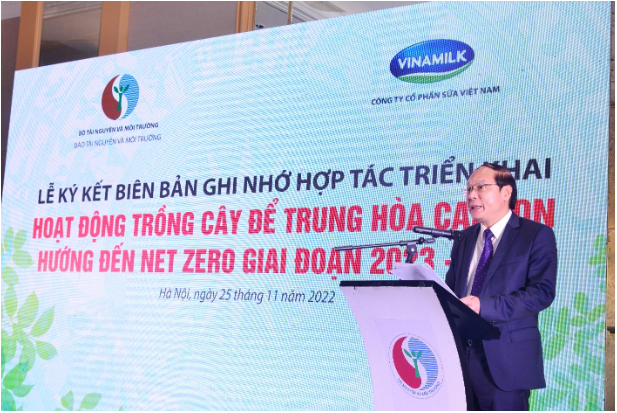 Tiếp nối thành công quỹ 1 triệu cây xanh, Vinamilk tiếp tục hướng đến mục tiêu Net Zero 2050 - Ảnh 3.