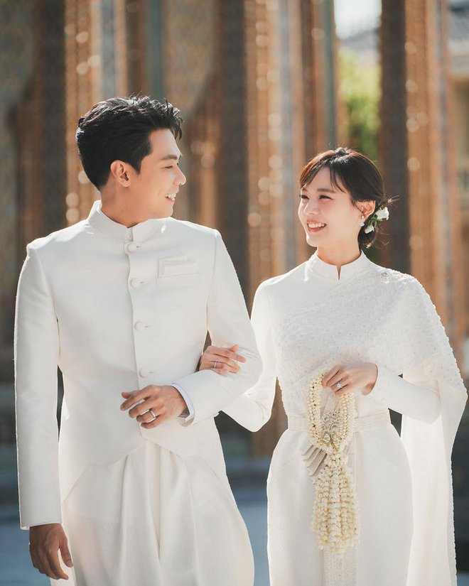 Hai sao Thái Lan kết hôn sau 13 năm hẹn hò - Ảnh 2.