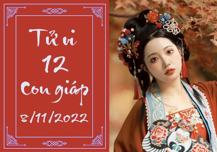 Tử vi vui 12 con giáp hôm nay thứ Ba 8/11: Sửu được sếp khen, Hợi chớ liều - Ảnh 1. Tử vi vui 12 con giáp hôm nay thứ Ba 8/11: Sửu được sếp khen, Hợi chớ liều - Ảnh 1.