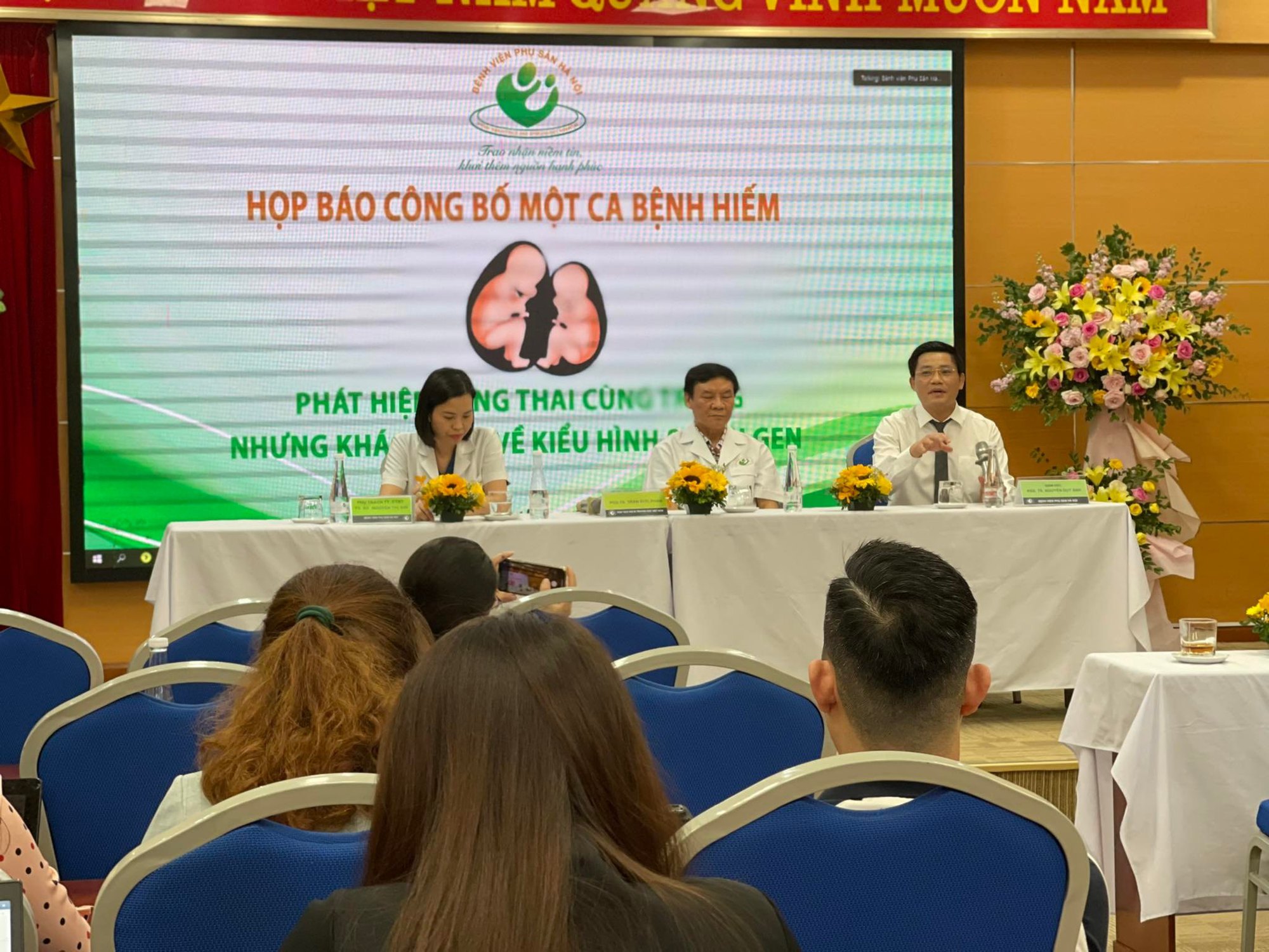 Ghi nhận ca song thai cùng trứng khác giới tính đầu tiên tại Việt Nam - Ảnh 1.