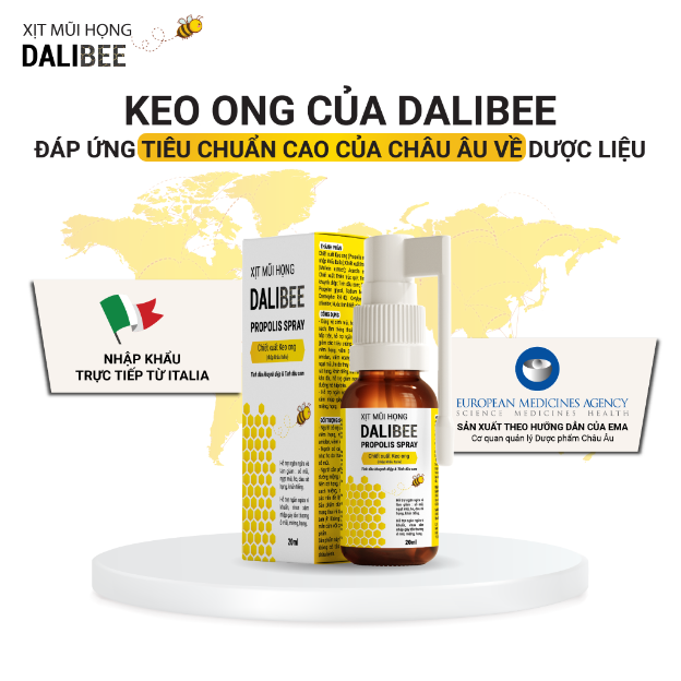 Sản phẩm xịt mũi họng Dalibee Propolis Spray có gì đặc biệt? - Ảnh 1.