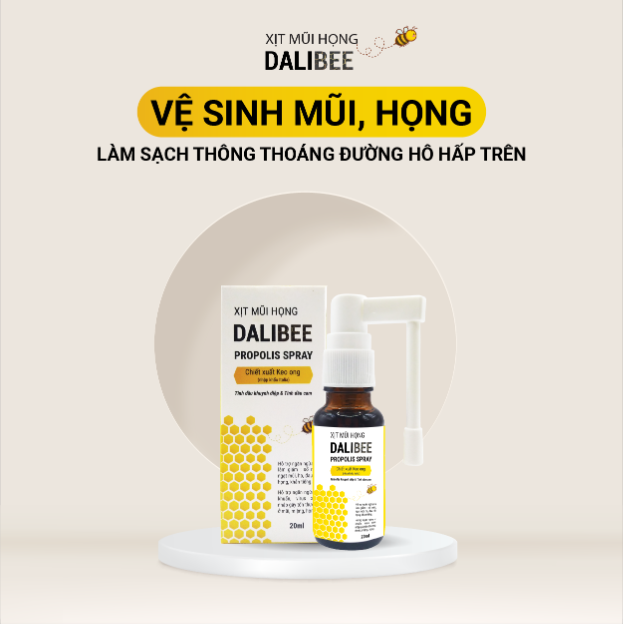 Sản phẩm xịt mũi họng Dalibee Propolis Spray có gì đặc biệt? - Ảnh 2.