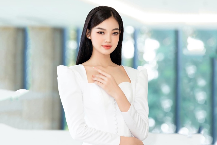 Mỹ nhân được gọi là búp bê sống tại Hoa hậu Việt Nam 2022 - Ảnh 5.