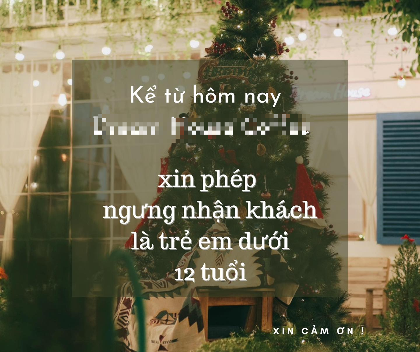 Quán cà phê tuyên bố &quot;miễn tiếp&quot; khách dưới 12 tuổi &quot;lường trước được dư luận sẽ chia thành 2 ý kiến&quot;, phụ huynh có con nhỏ nói gì? - Ảnh 2.