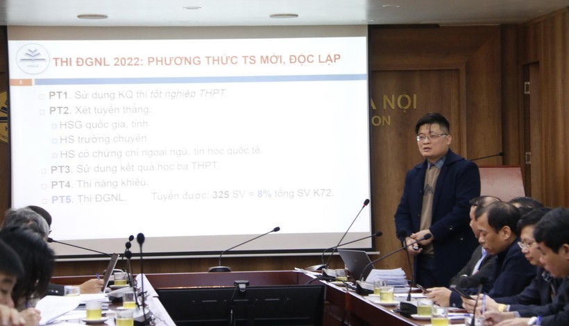 Trường ĐH Sư phạm Hà Nội dự kiến tổ chức thi đánh giá năng lực vào đầu tháng 5 - Ảnh 1.