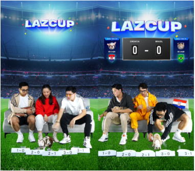 Lazada th&ecirc;m t&iacute;nh giải tr&iacute; cho WorldCup 2022 c&ugrave;ng LazCup - Ảnh 2.