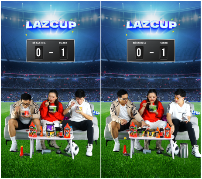 Lazada th&ecirc;m t&iacute;nh giải tr&iacute; cho WorldCup 2022 c&ugrave;ng LazCup - Ảnh 3.