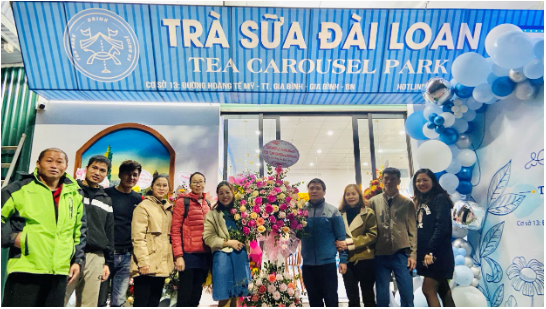 Bắc Ninh c&oacute; th&ecirc;m một cơ sở tr&agrave; sữa Tea Carousel Park - Ảnh 1.