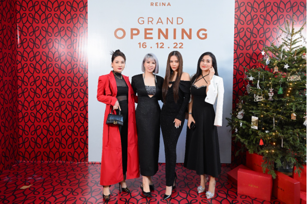 Dàn sao phim Việt tụ hội trong sự kiện khai trương cửa hàng mới của thương hiệu Reina - Ảnh 1.