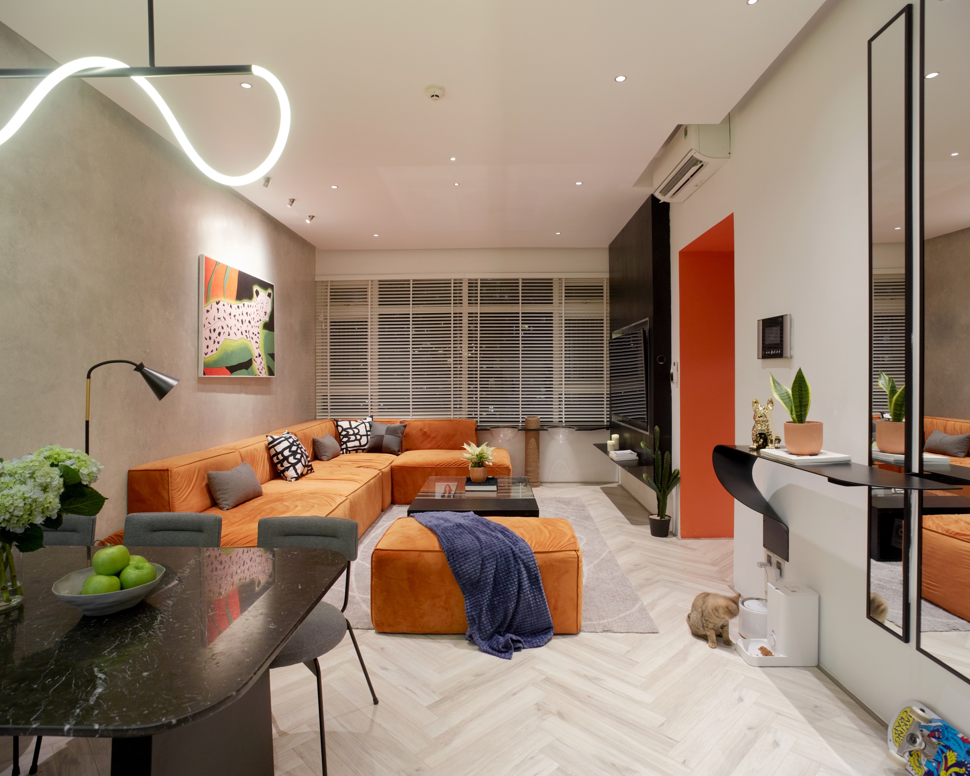 Chiêm ngưỡng căn hộ cải tạo của OSAD học ngay cách decor để nhà vừa là tổ ấm lại kiêm không gian làm việc lý tưởng  - Ảnh 2.