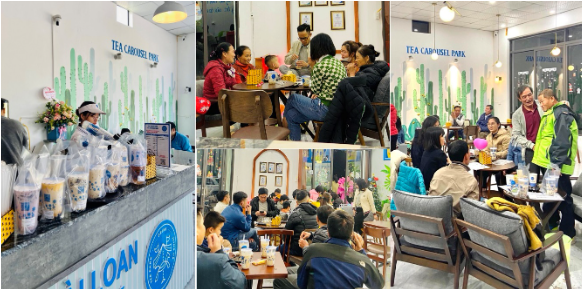 Bắc Ninh c&oacute; th&ecirc;m một cơ sở tr&agrave; sữa Tea Carousel Park - Ảnh 6.